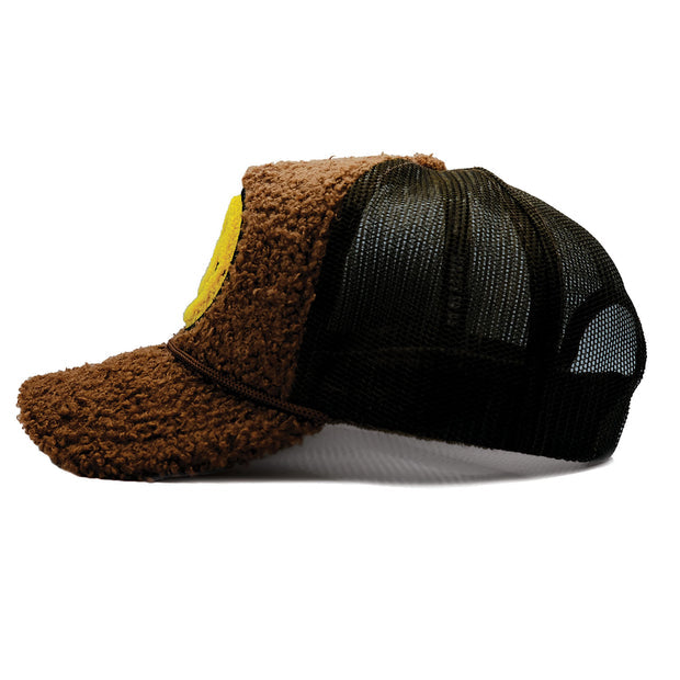 Double Blind Trucker - Brown Sherpa Meshback