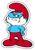 PAPA SMURF MEN’S CREW, 1 PAIR