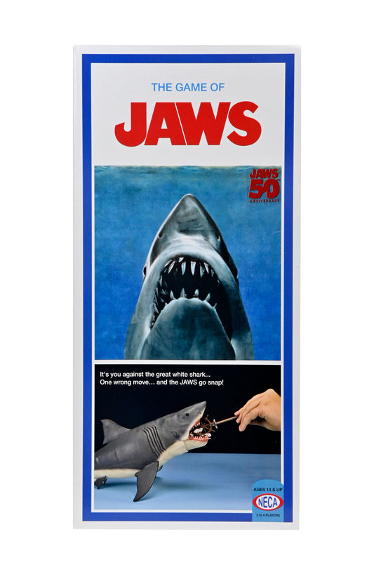 JAWS - 12 IN HEAD TO TAIL ACTION FIGURE - THE GAME OF JAWS - 50TH ANNIVERSARY