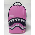 SHARK CENTRAL PINK EMBROIDERED SHARK BACKPACK