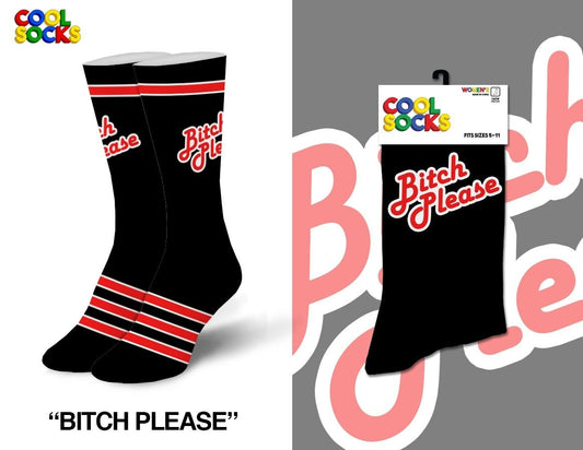 Bitch Please - Womens Crew Folded