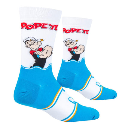 Popeye the Sailor Man - Mens Crew Folded