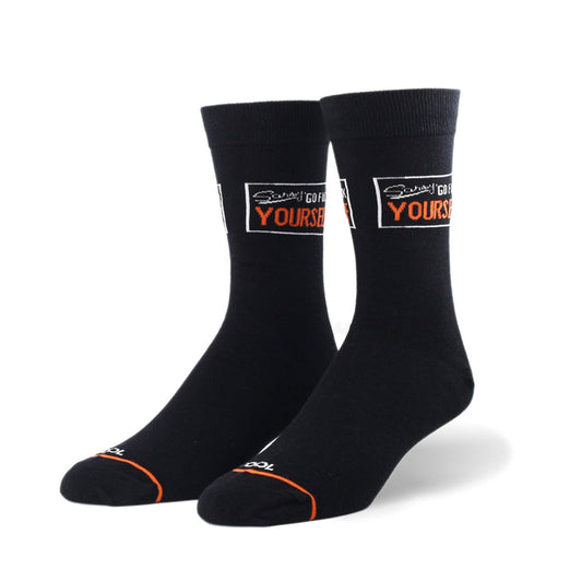 SORRY GO F YOURSELF Socks