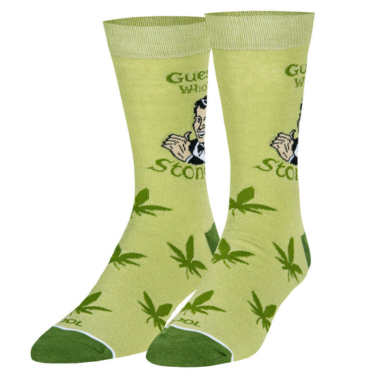 GUESS WHOS STONED Socks