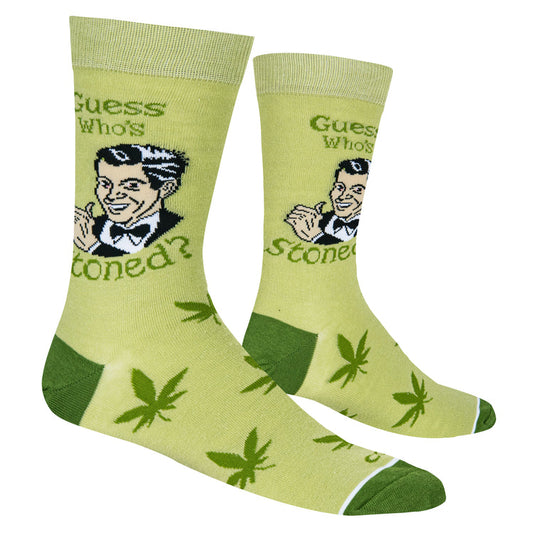 GUESS WHOS STONED Socks