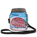 COMECO INC - 89531UB Brain in a Jar Crossbody Bag