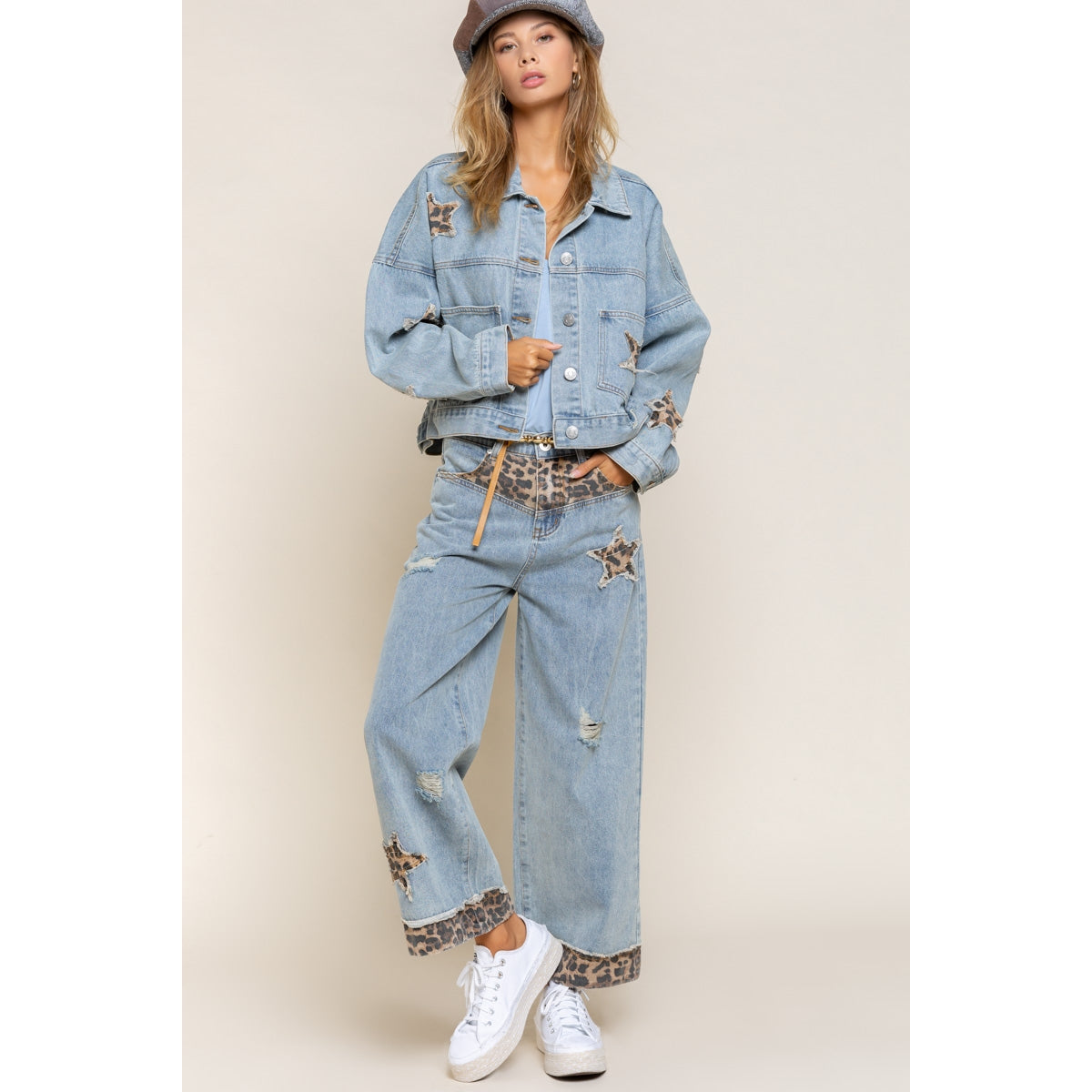 Animal Print Jean