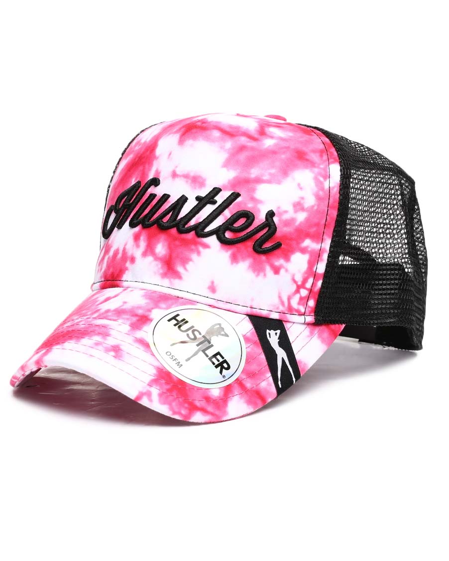 Hustler Tie Dye Meshback Hatt