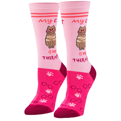 CAT THERAPIST WOMEN'S Socks