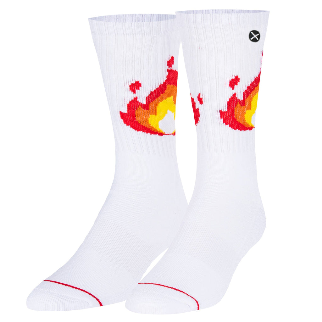 PIXEL FLAMES Socks