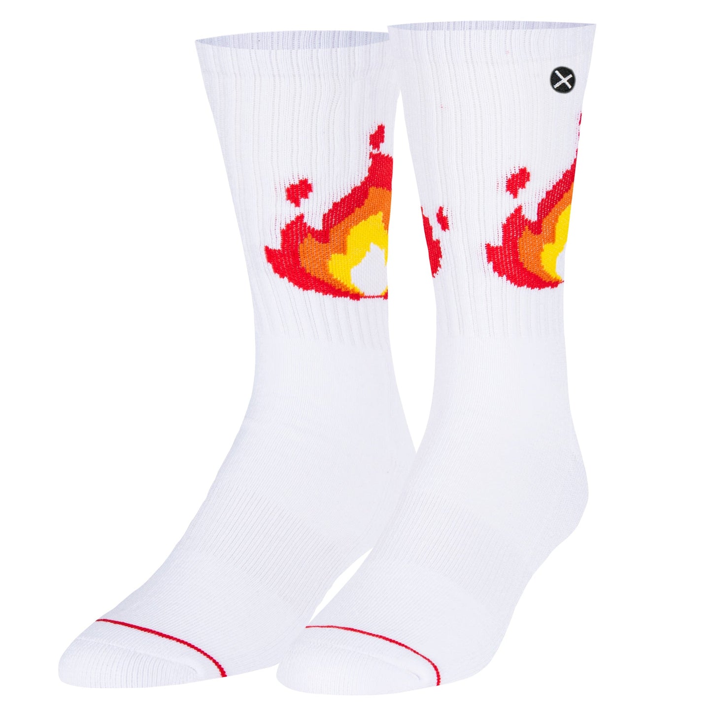 PIXEL FLAMES Socks