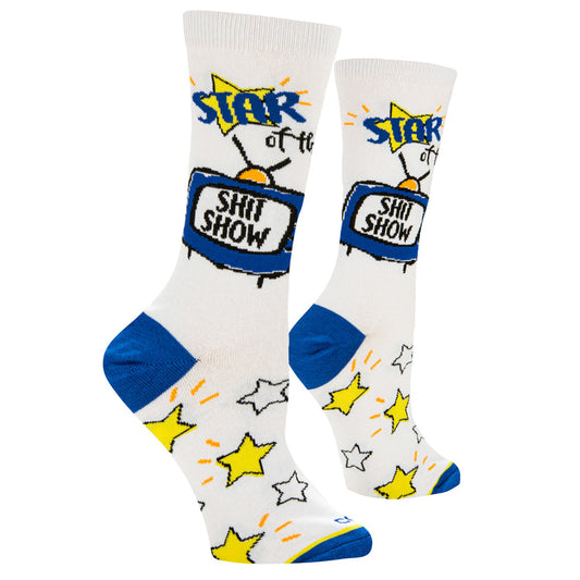 STAR OF THE SHIT SHOW WOMEN'S Socks