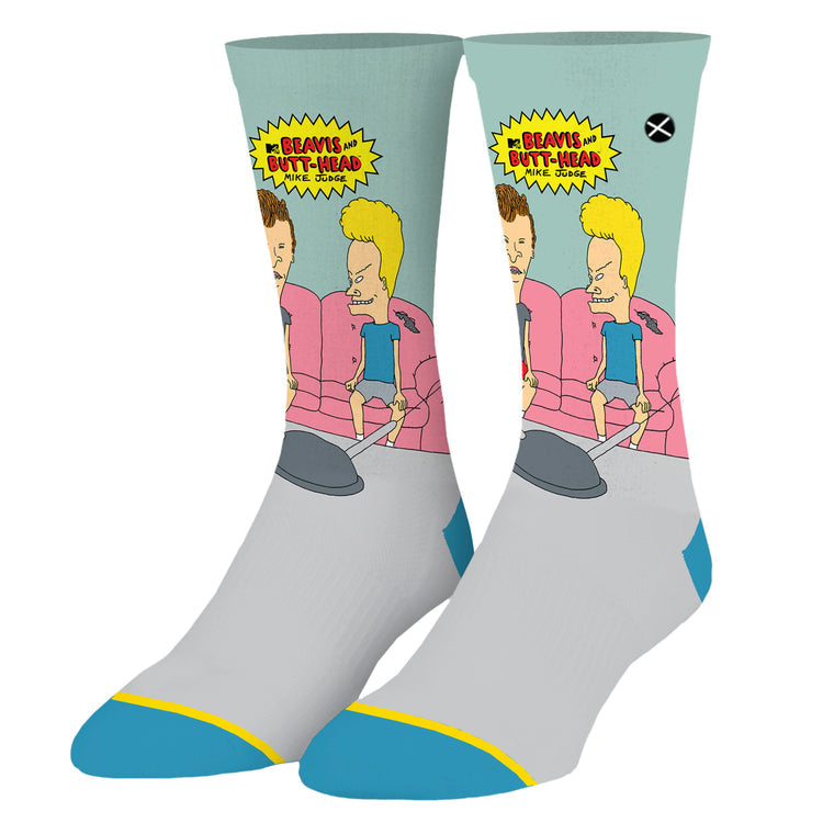 BEAVIS & BUTTHEAD COUCH Socks