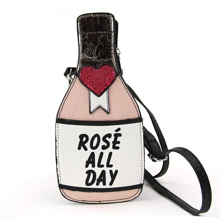 COMECO INC - 89520MT Rose Wine Crossbody Bag