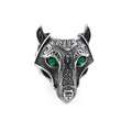 Wolf Ring- Men's Ring- Viking Jewelry