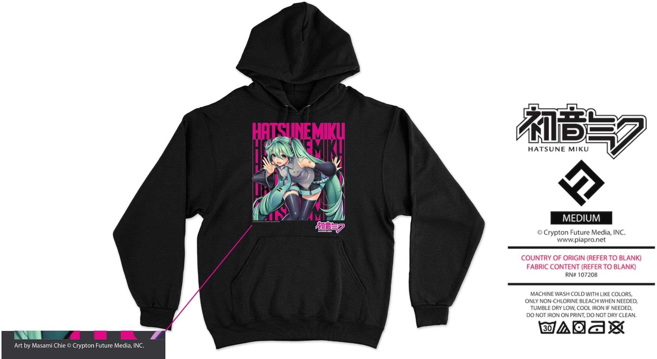 Hatsune Miku Hoodie – Wynwood Soul