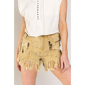 PAINT DENIM SHORTS