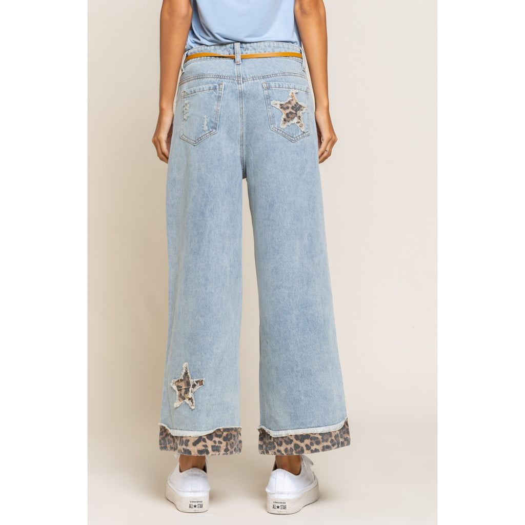 Animal Print Jean