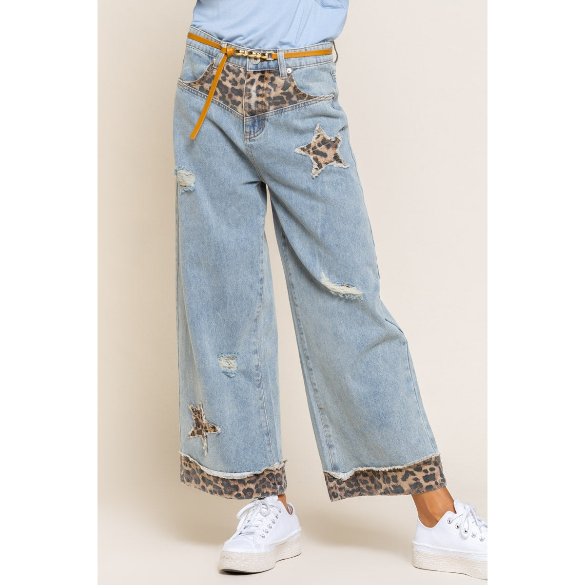 Animal Print Jean