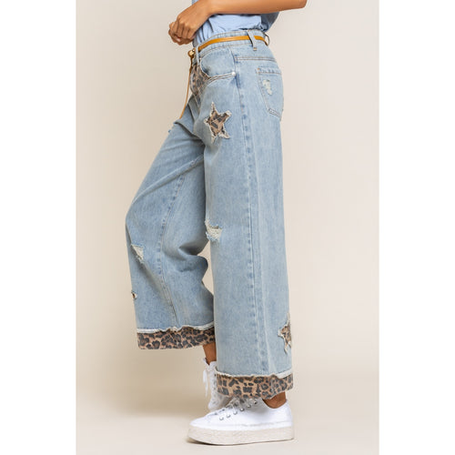 Animal Print Jean